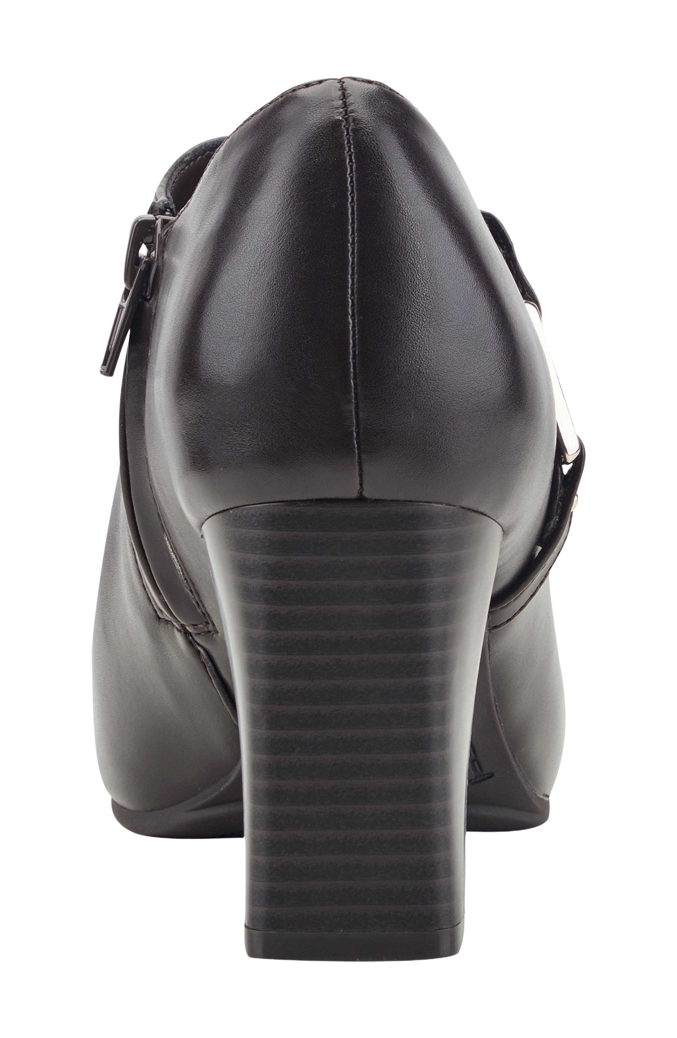 Urbiny Faux Leather Bootie, Alternate, color, DBR02
