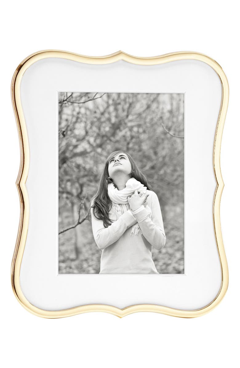 Kate Spade New York 'crown point' picture frame, Main, color,