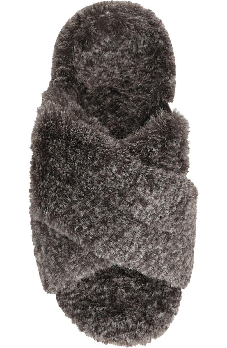 Vionic Relax II Slide Slipper, Alternate, color, Dark Brown Faux