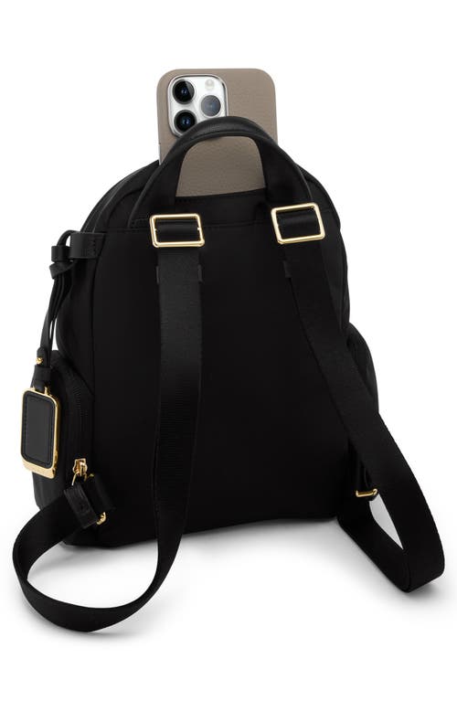 Tumi Celina Backpack In Black/gold