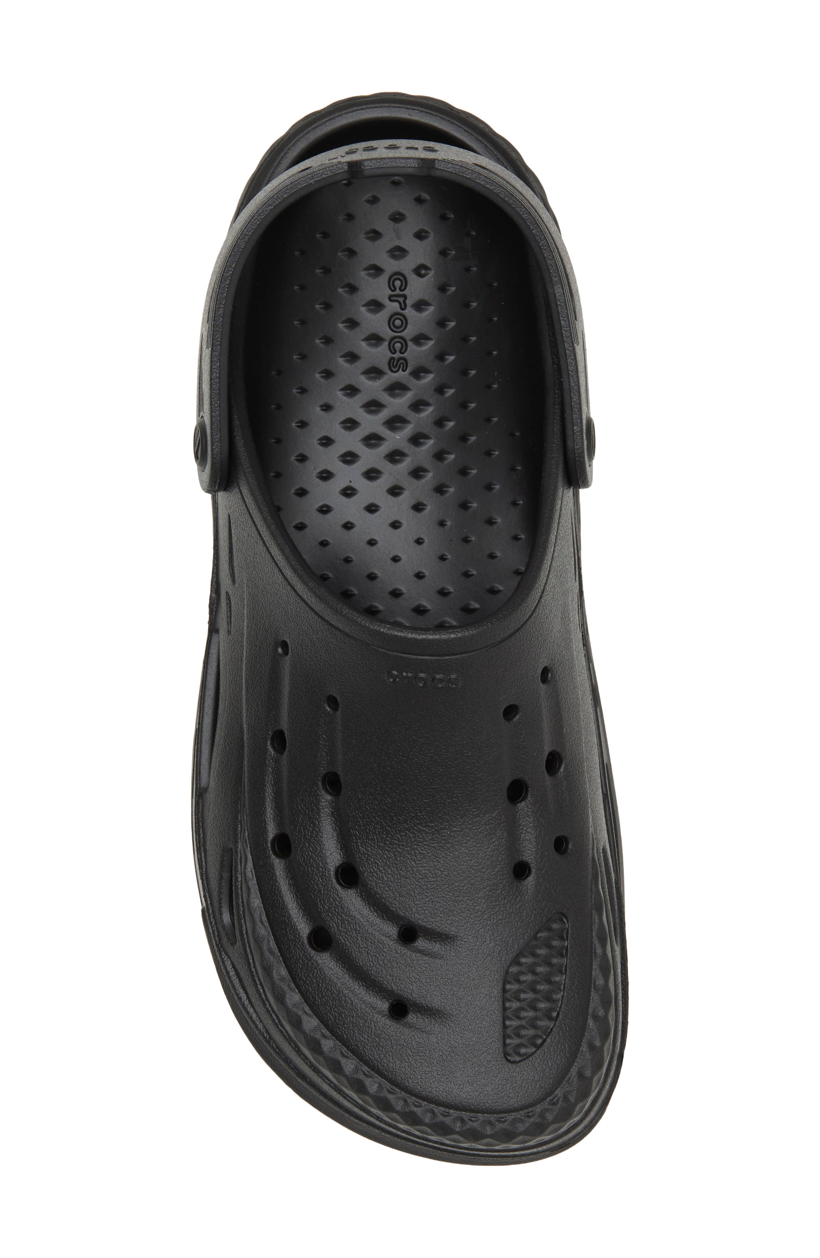 Off Grid Clog, Alternate, color, BLACK