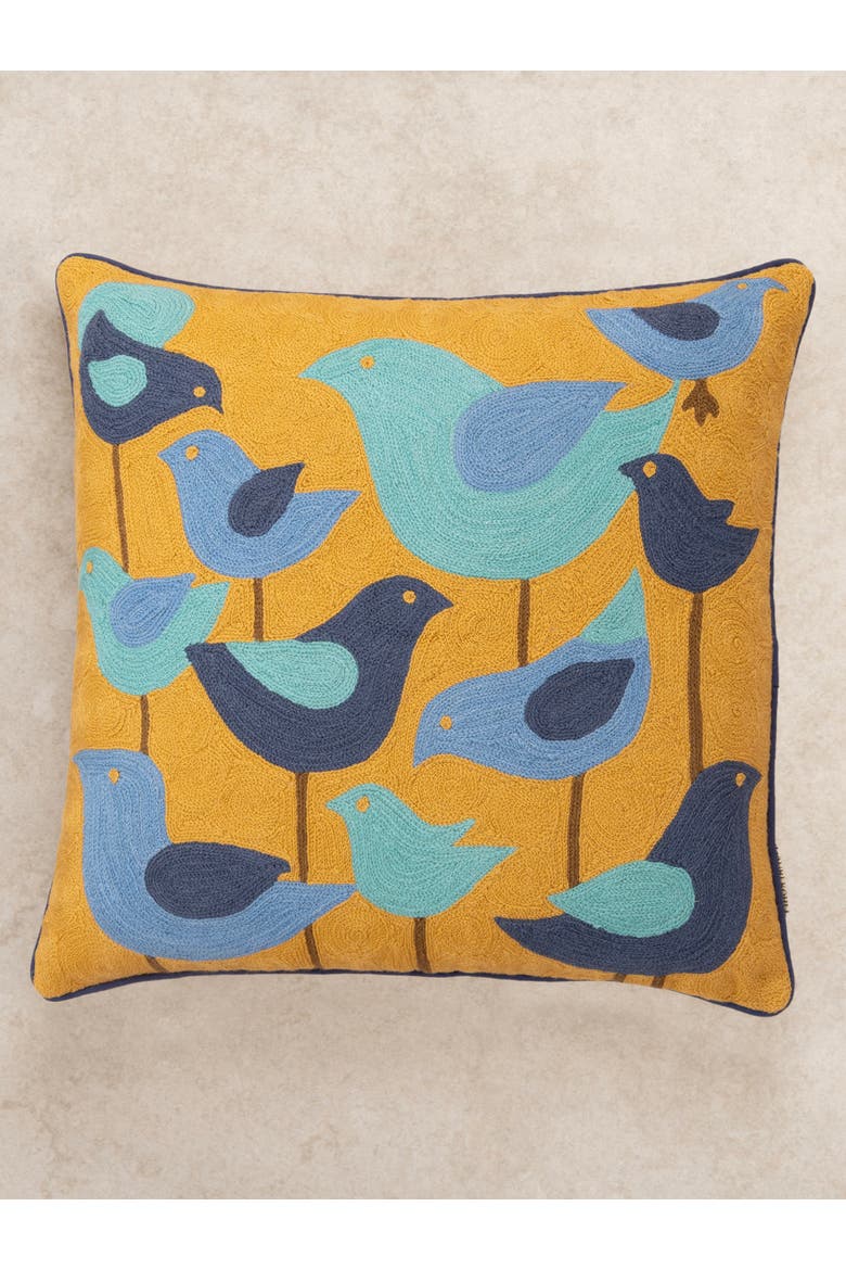 Aloha Throw Pillow Cover, Alternate, color, Blue