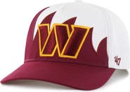 '47 Men's '47 White Washington Commanders Jagged Hitch Adjustable Hat