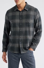 Rails Lennox Plaid Flannel Button-Up Shirt