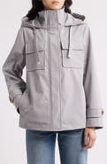 BCBG Max Azria Water Resistant Hooded Jacket