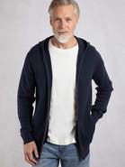 Weird Fish Samuel Knitted Full Zip Hooded Jumper