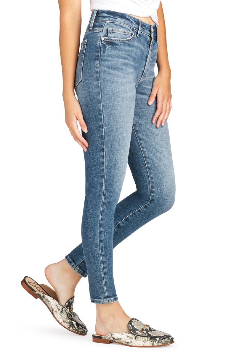 Sam Edelman The Stiletto High Waist Ankle Skinny Jeans, Alternate, color, 