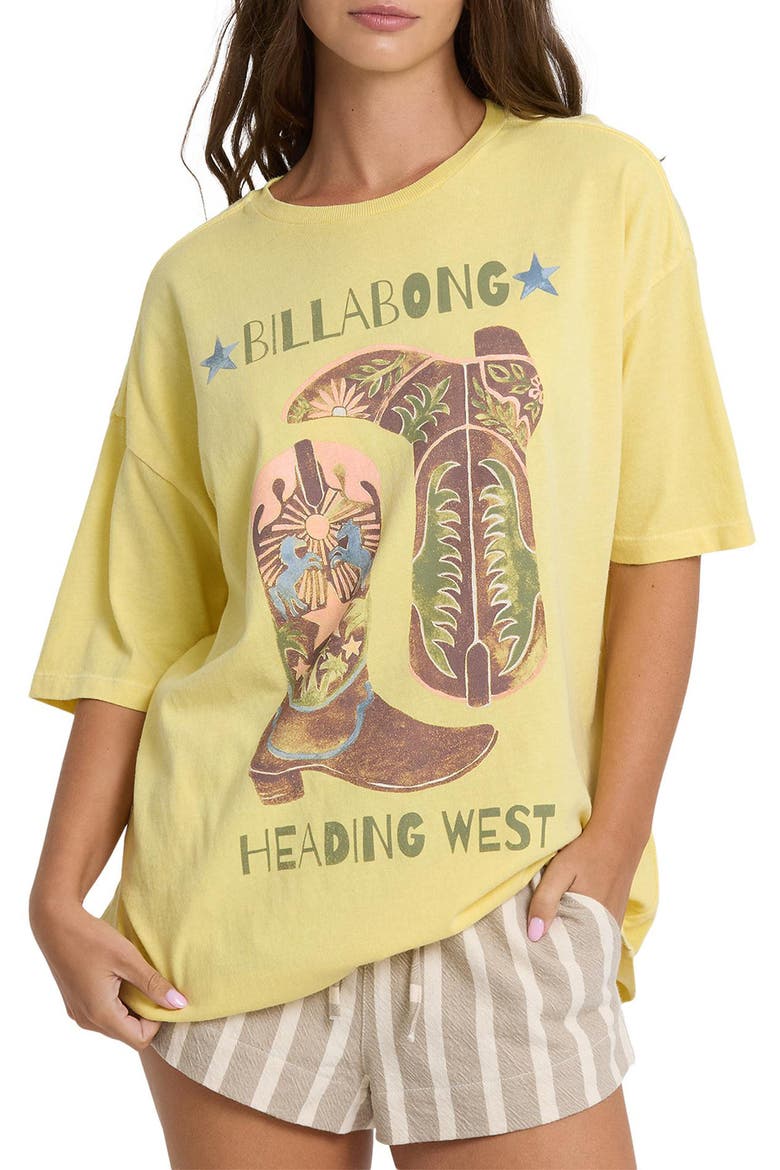 Ready to Roam Graphic T-Shirt, Main, color, SUNDRESS