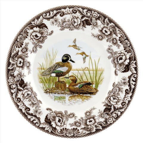 Woodland Birds 10.5" Dinner Plate
