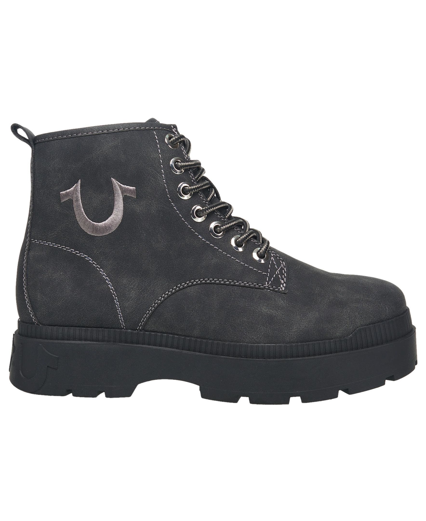 Jackson Horseshoe Logo Boot, Alternate, color, Black