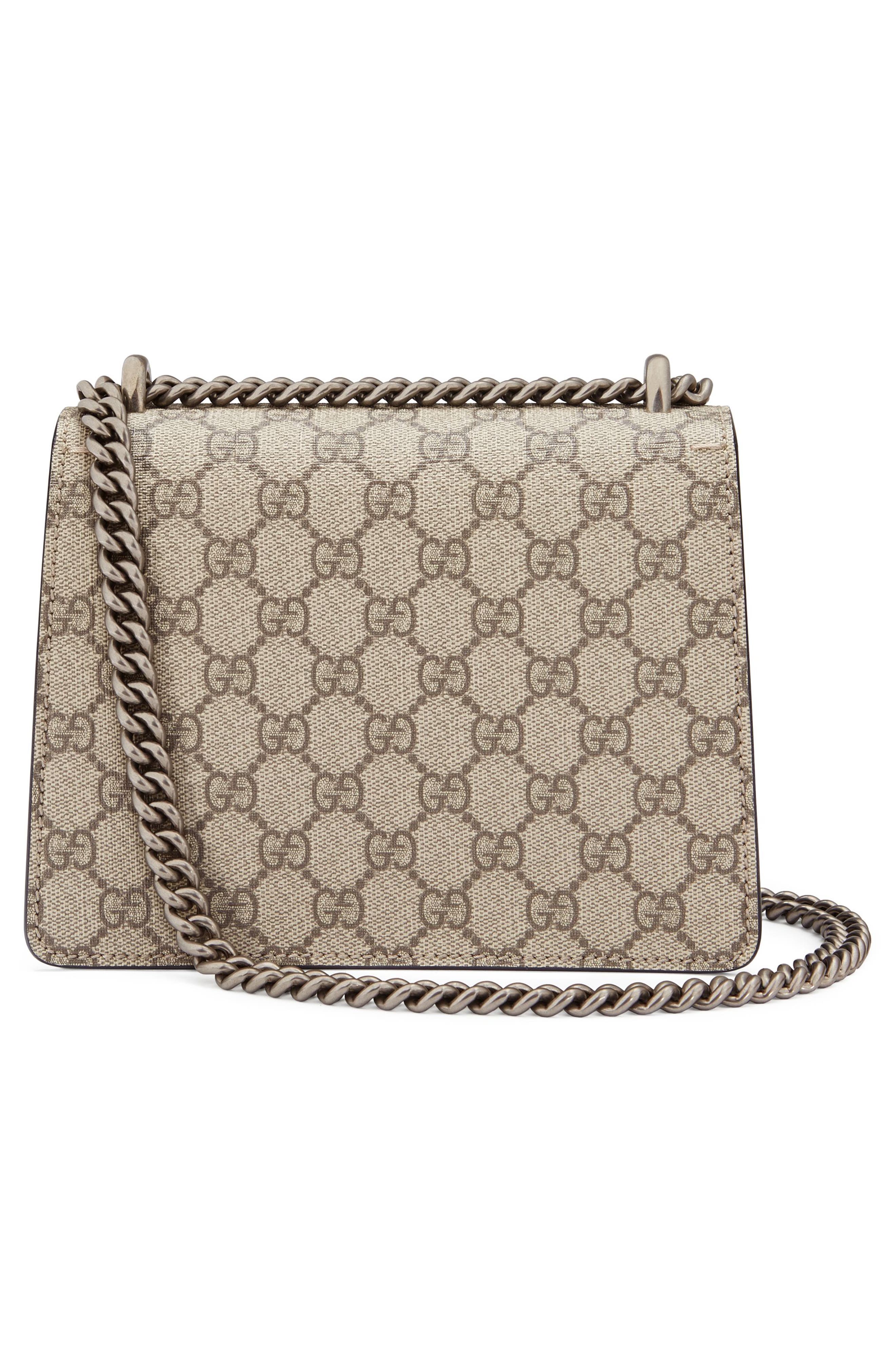 Gucci Mini GG Supreme Shoulder Bag, Alternate, color, 