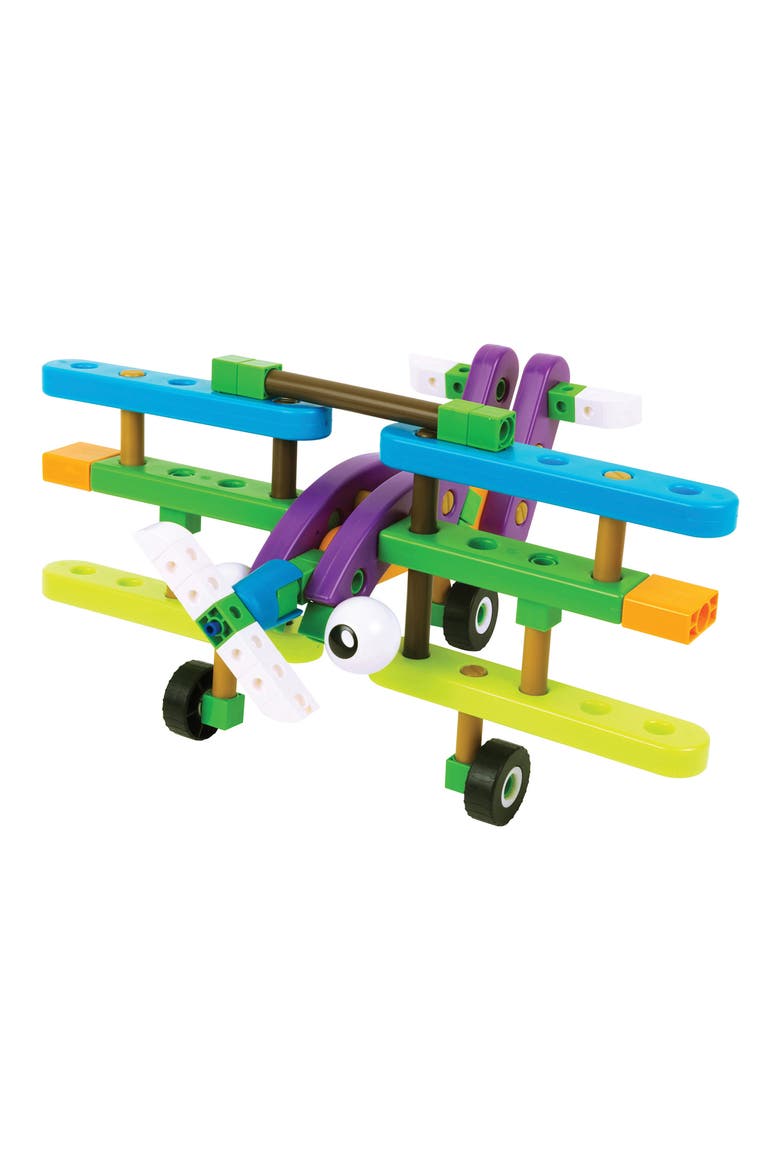 Kids' First Aircraft Engineering Kit, Main, color, GREEN MULTI