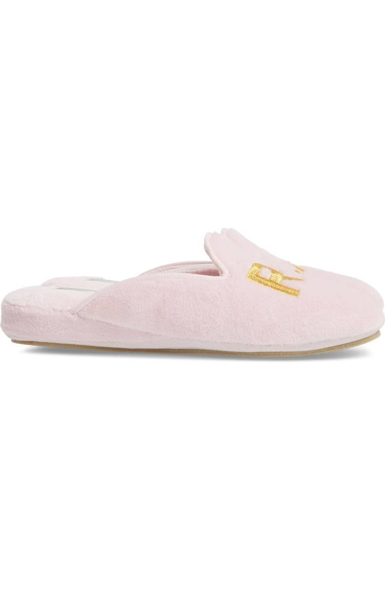 patricia green Relax Embroidered Mule Slipper, Alternate, color,