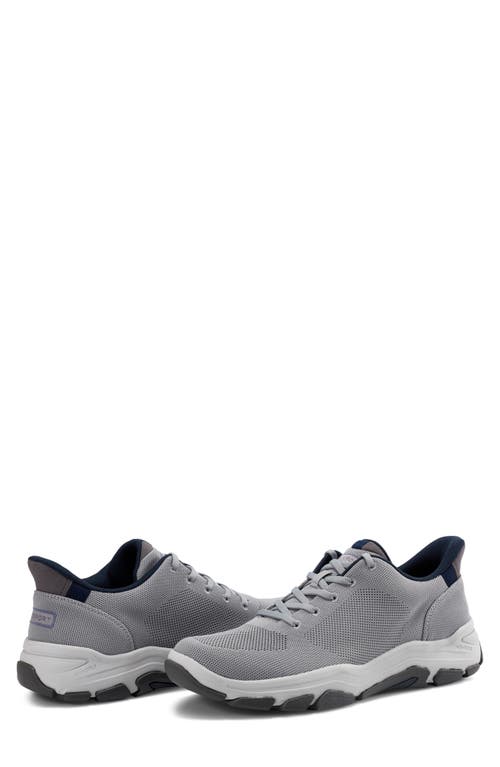 Rockport Rafferty Step Activated Sneaker In Medium Grey