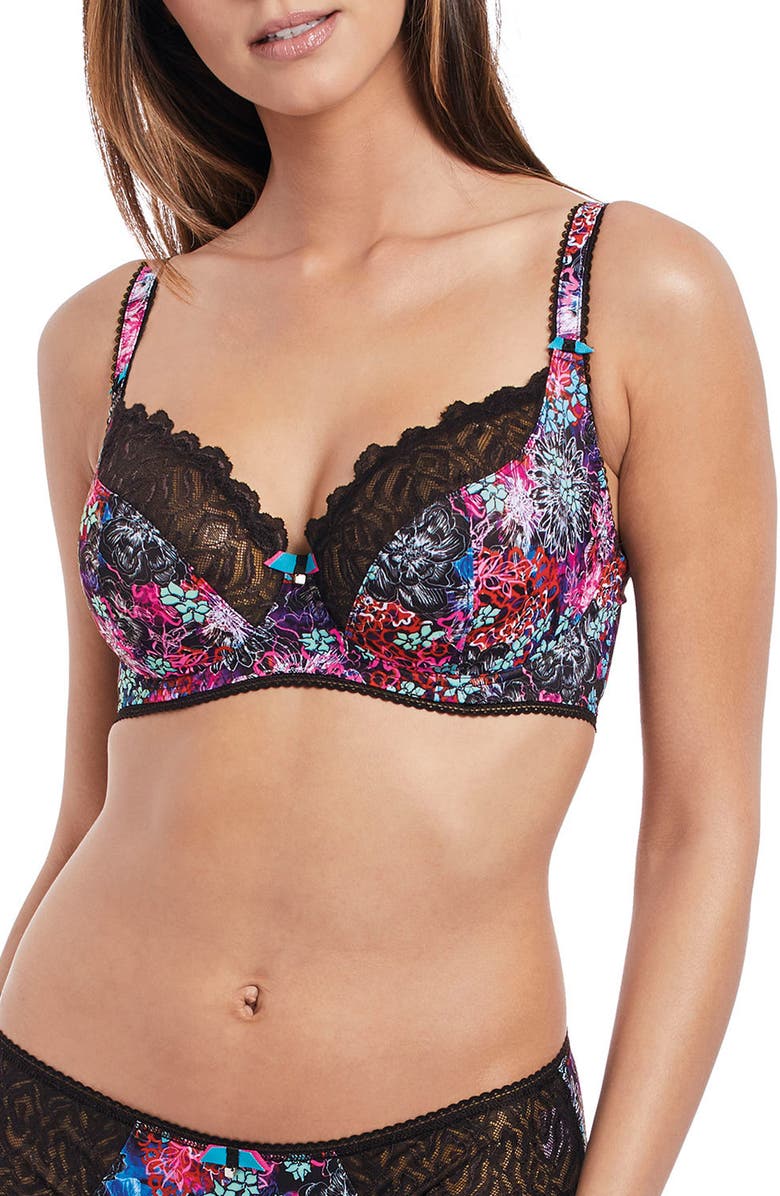Freya Forest Song Underwire Plunge Bra, Main, color, 
