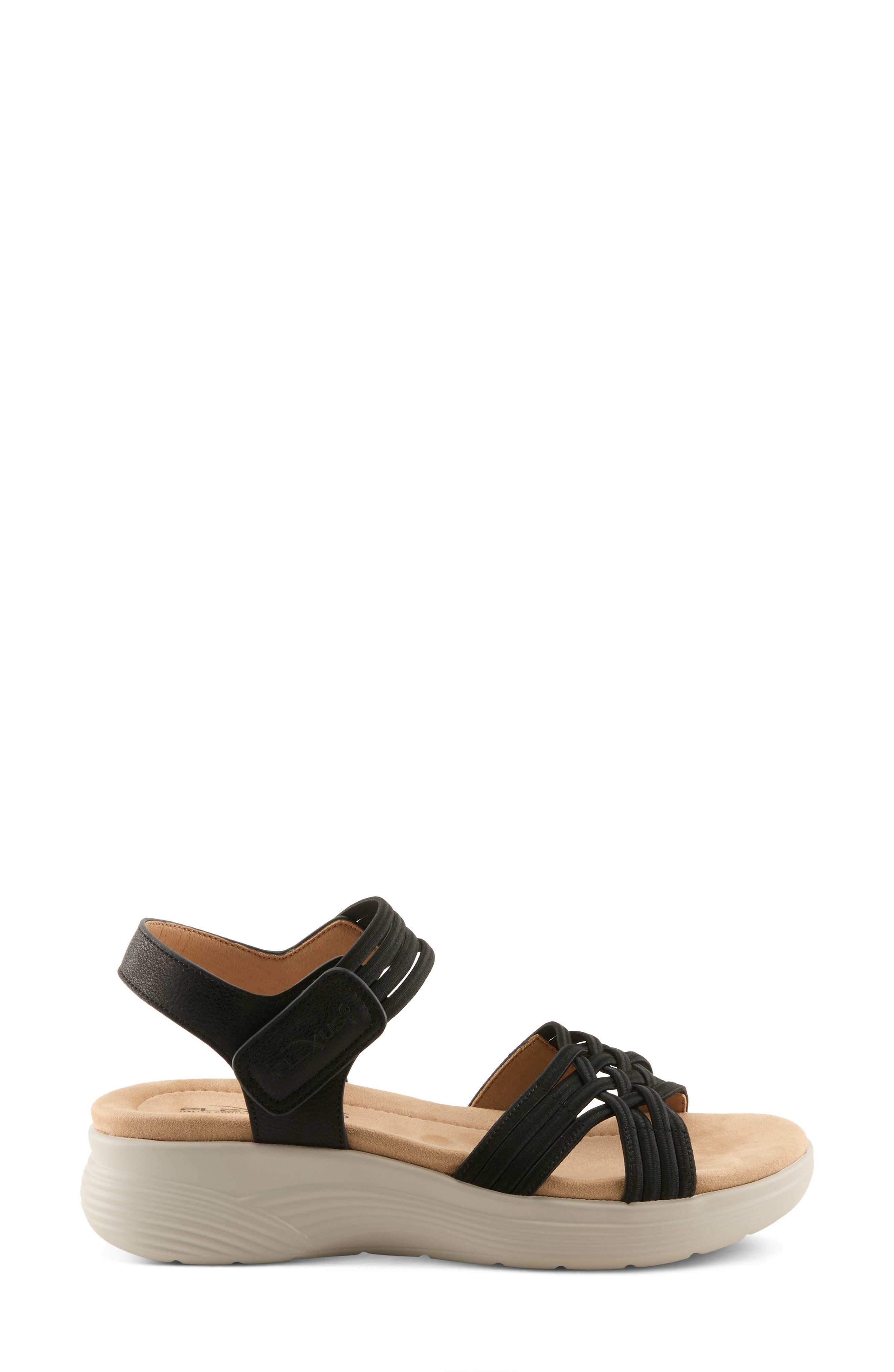 Flexus by Spring Step Delosa Platform Sandal, Alternate, color, 