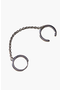 selected Silver Chain Huggie