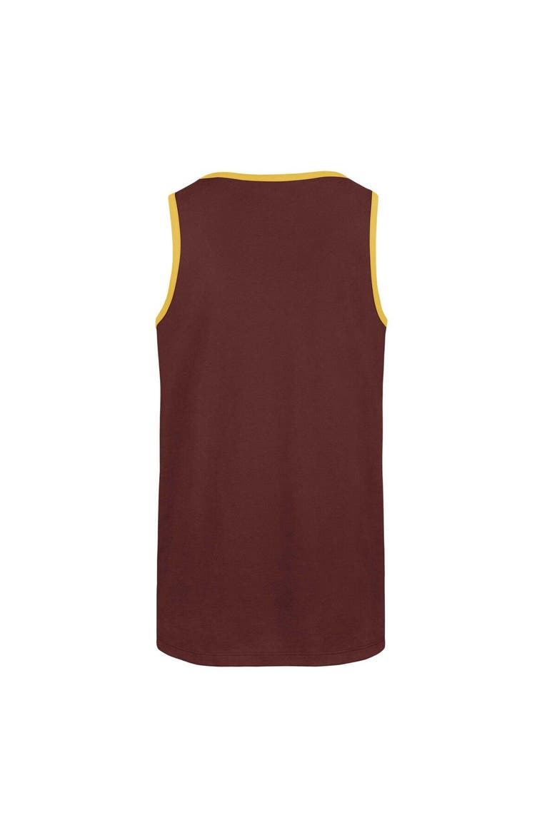 Men's '47 Burgundy Washington Commanders Winger Franklin Tank Top, Alternate, color, Burgundy