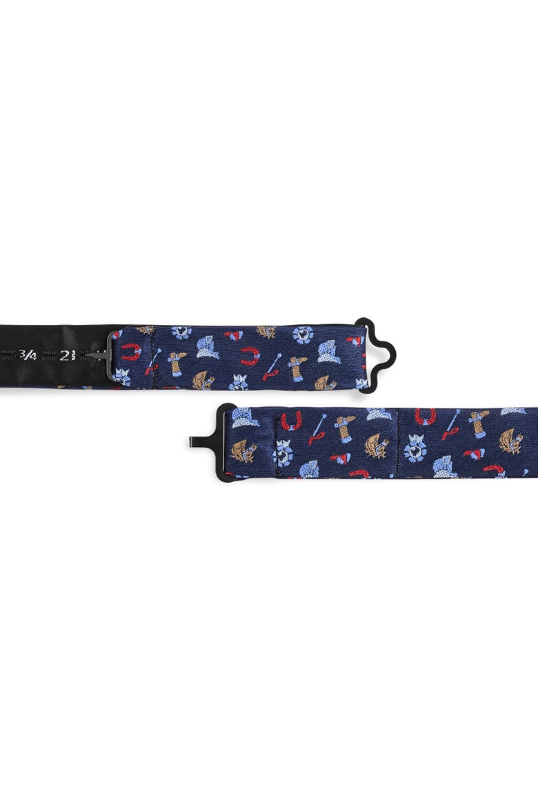 Big & Tall Derby Fun Bow Tie, Alternate, color, NAVY