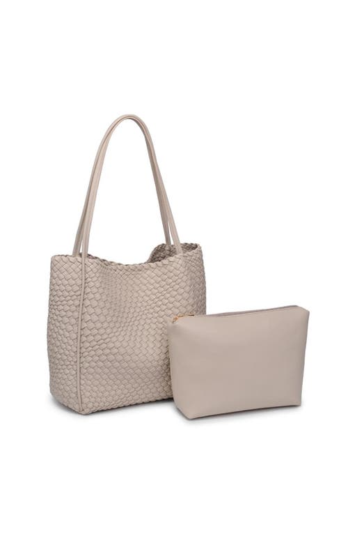 Moda Luxe Gladys Tote In Ivory