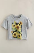 Treasure & Bond Kids' Crop Cotton Graphic T-Shirt