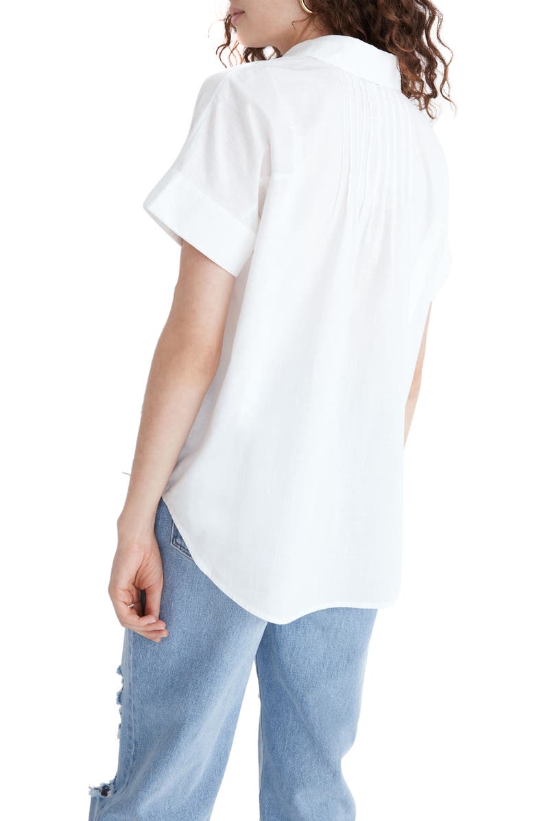 Madewell Courier Pintuck Back Shirt, Alternate, color,