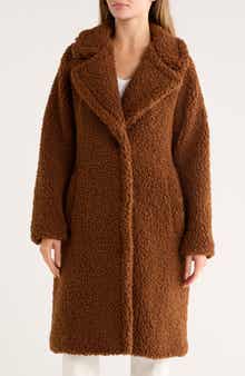 Lucky Brand Missy Faux Shearling Coat