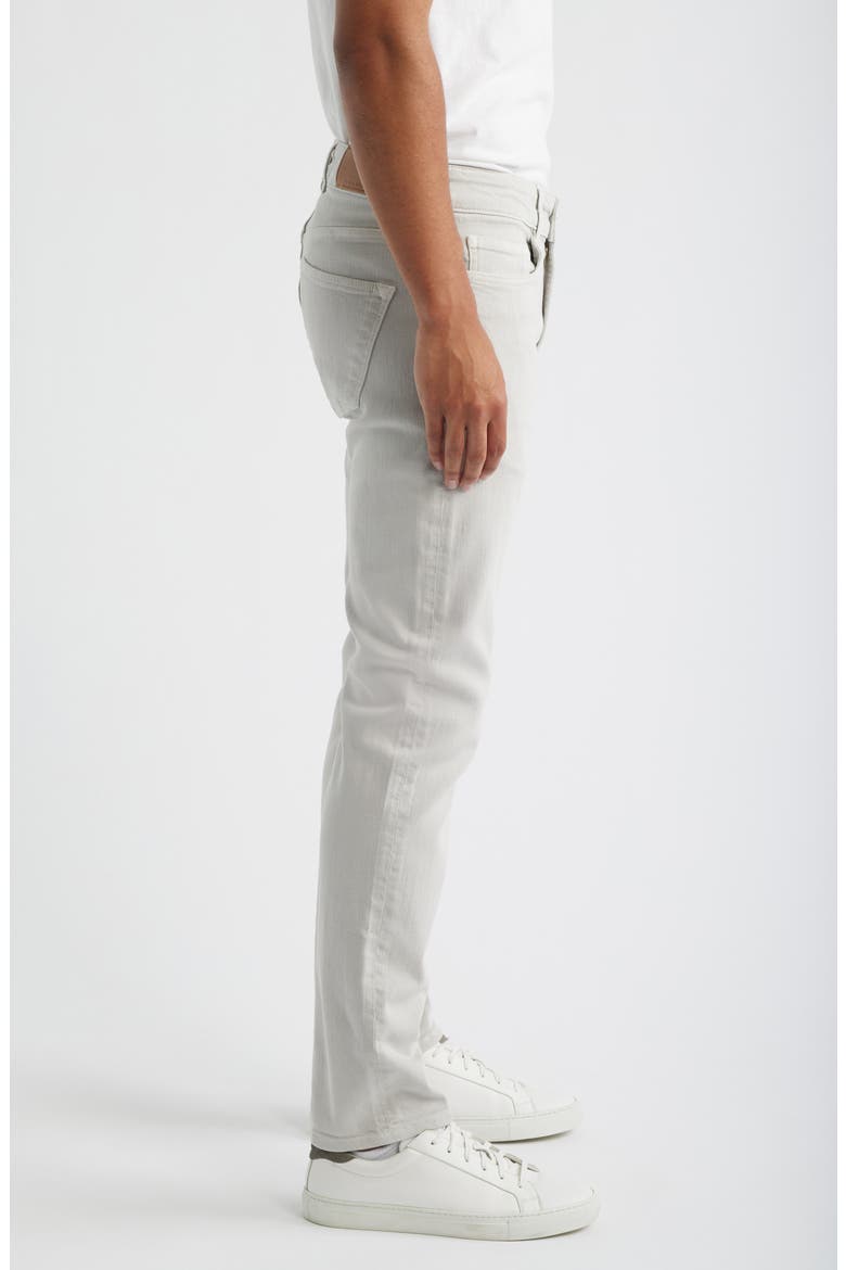 Crown Crafted Fairfield Garment Dye Tailored Fit Jeans, Alternate, color, LIGHT GREY