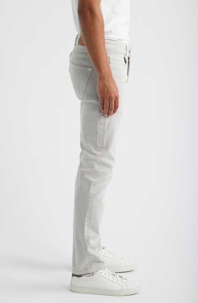 Peter Millar Crown Crafted Fairfield Garment Dye Tailored Fit Jeans, Alternate, color, Light Grey