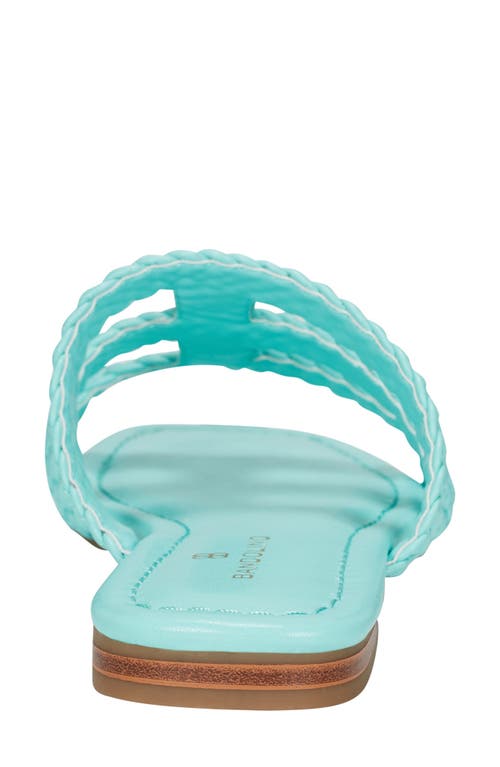 Shop Bandolino Summer Slide Sandal In Light Blue