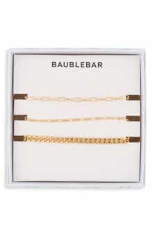 Just Add Gold Set of 3 Assorted Bracelets