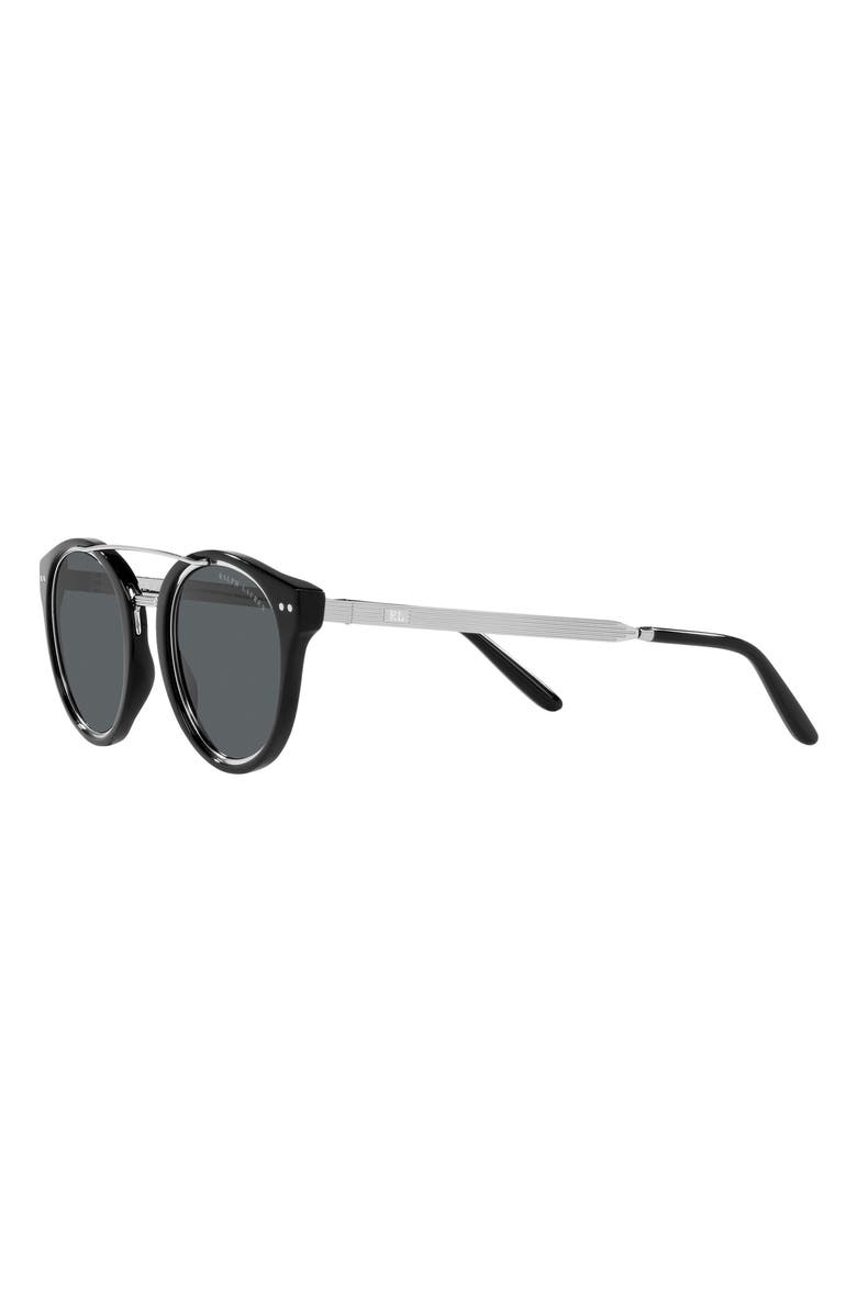 Ralph Lauren 49mm Round Sunglasses, Alternate, color, 