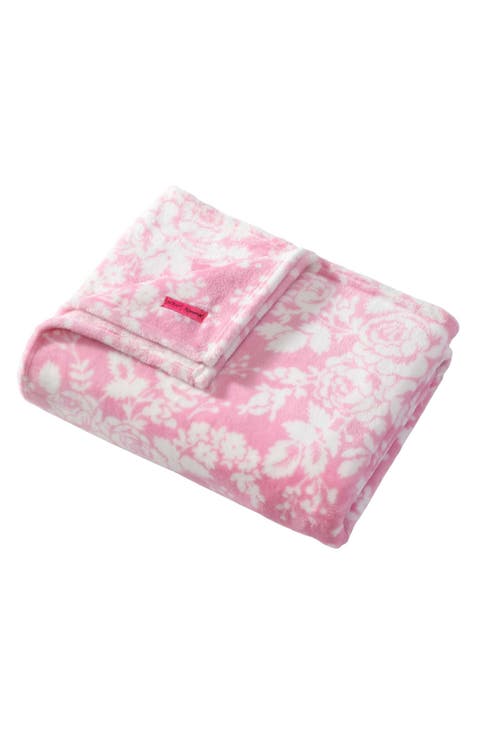 Cottage Floral Throw Blanket