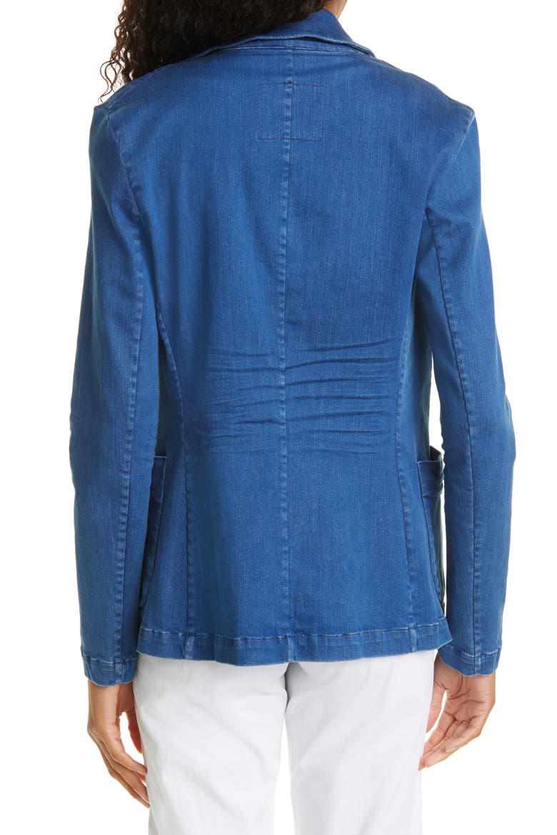 Dublin Tailored Blazer, Alternate, color, 1977 MEDIUM DENIM WASH
