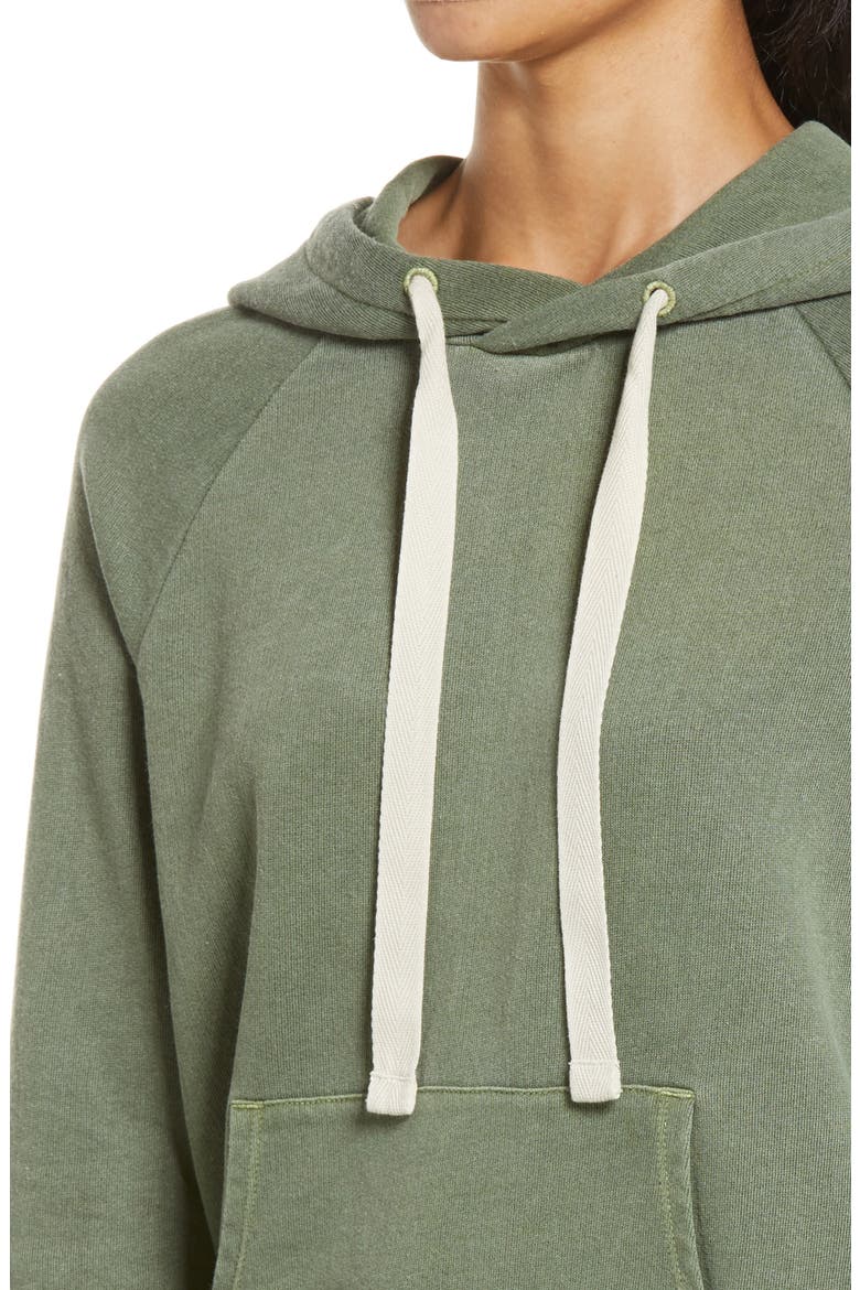 Cozy Pullover Hoodie, Alternate, color, GREEN SORREL