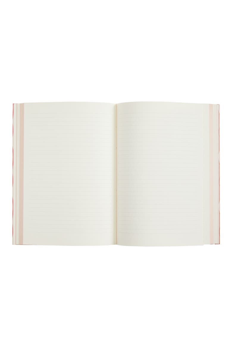 Cherry Wave Notebook, Alternate, color, LIGHT/ PASTEL RED
