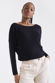 1982 Leyla Low Back 100% Cashmere Sweater