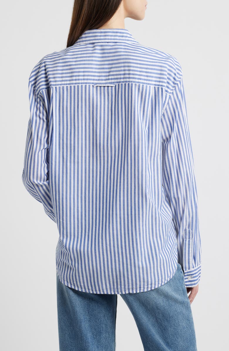 beachlunchlounge Mira Stripe Shirt, Alternate, color, 