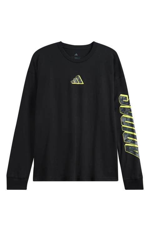 Kids' Rock Camo Long Sleeve Graphic T-Shirt