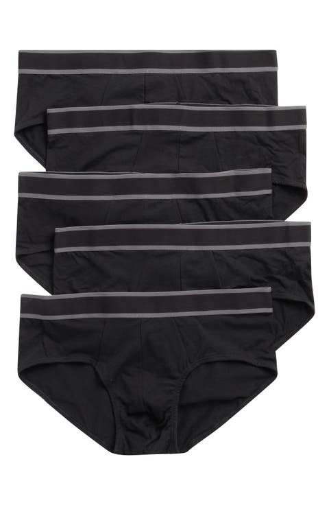 5-Pack Modern Cut Stretch Cotton Briefs