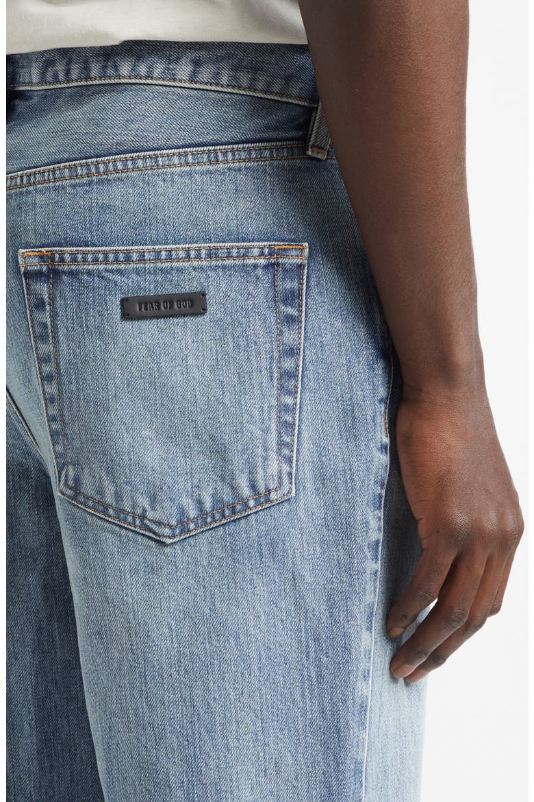 70s 5 Pocket Relaxed Bootcut Jeans, Alternate, color, MEDIUM INDIGO