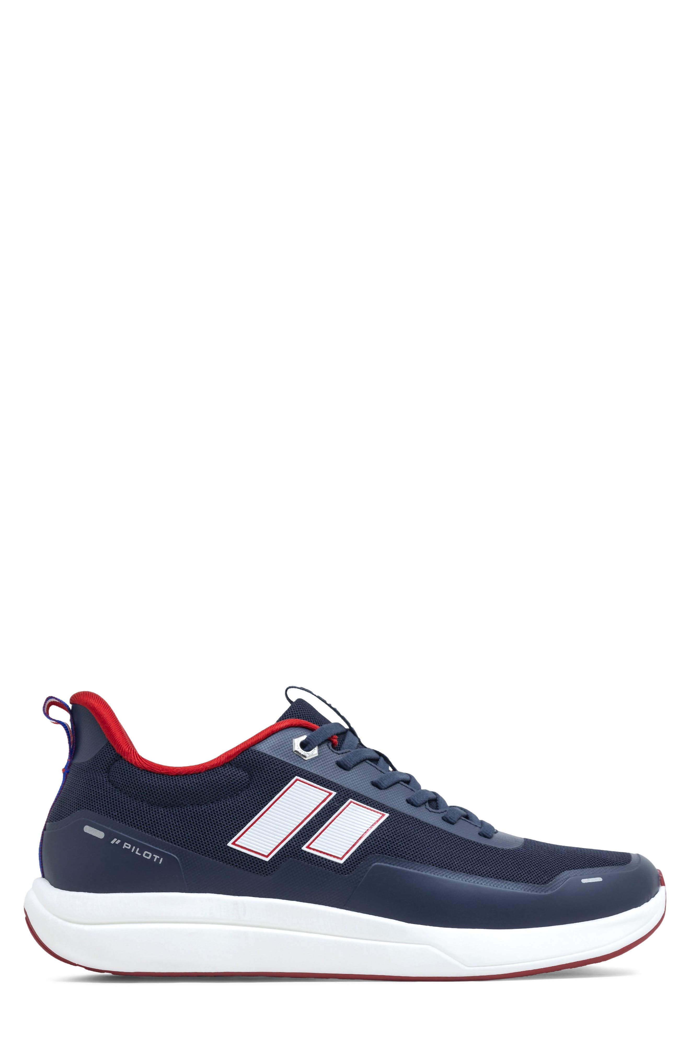 Paddock Trainer Sneaker, Alternate, color, NAVY
