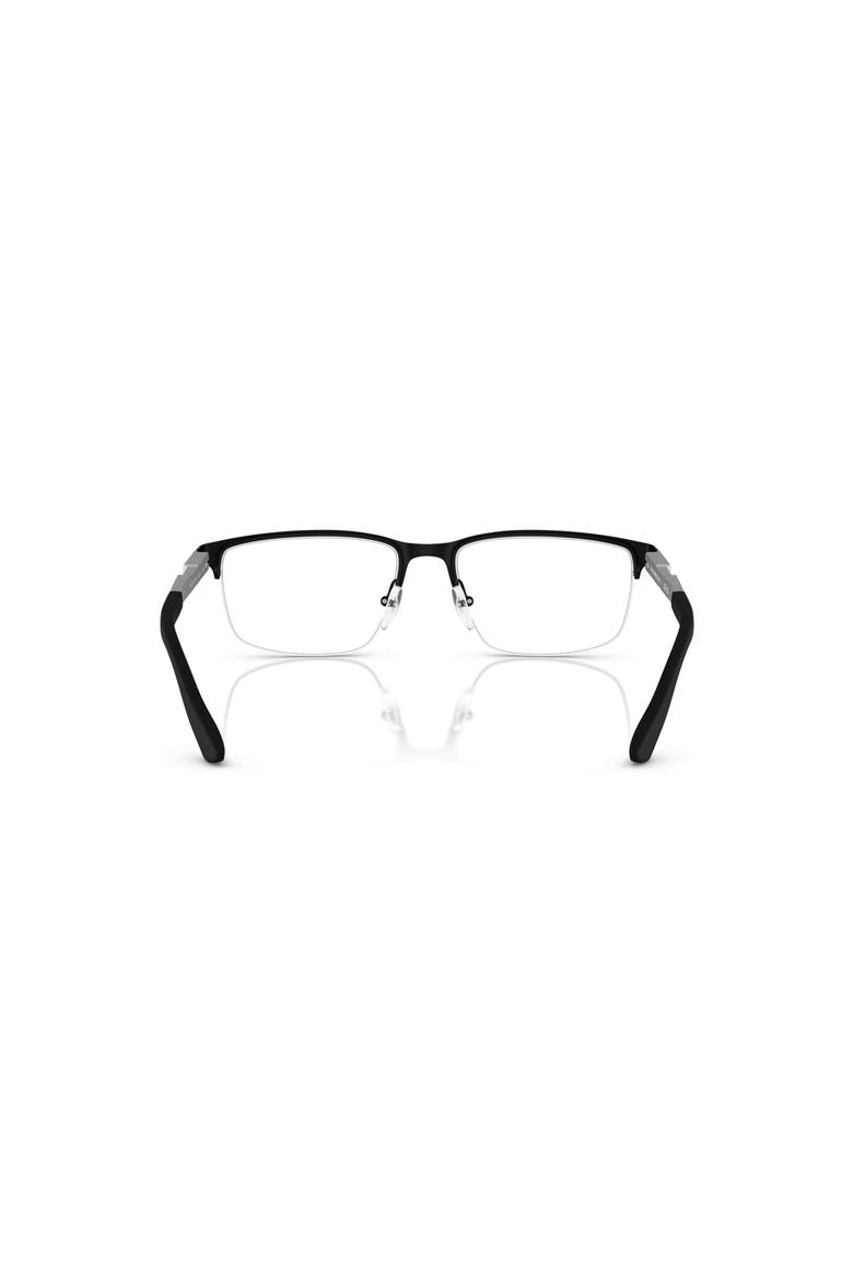 56mm Rectangle optical glasses, Alternate, color, Black