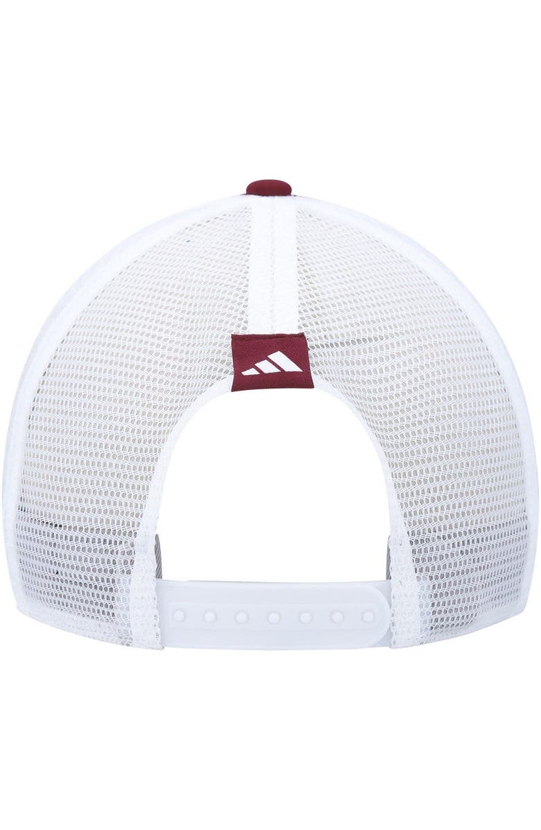 adidas Men's adidas Maroon Texas A&M Aggies Phrase Foam Front Trucker Adjustable Hat, Alternate, color, Maroon