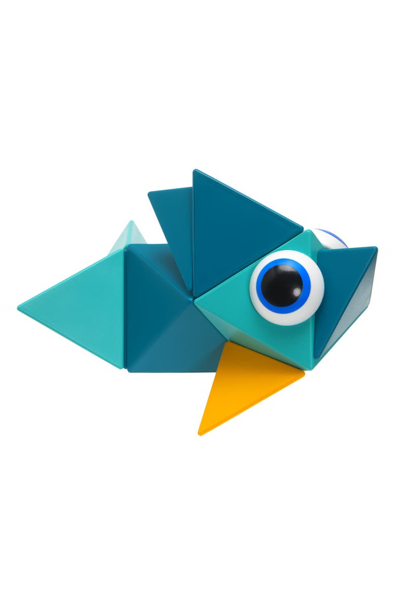 TRIDO Kids' Laguna Small 12-Piece Magnetic Construction Kit, Alternate, color, 