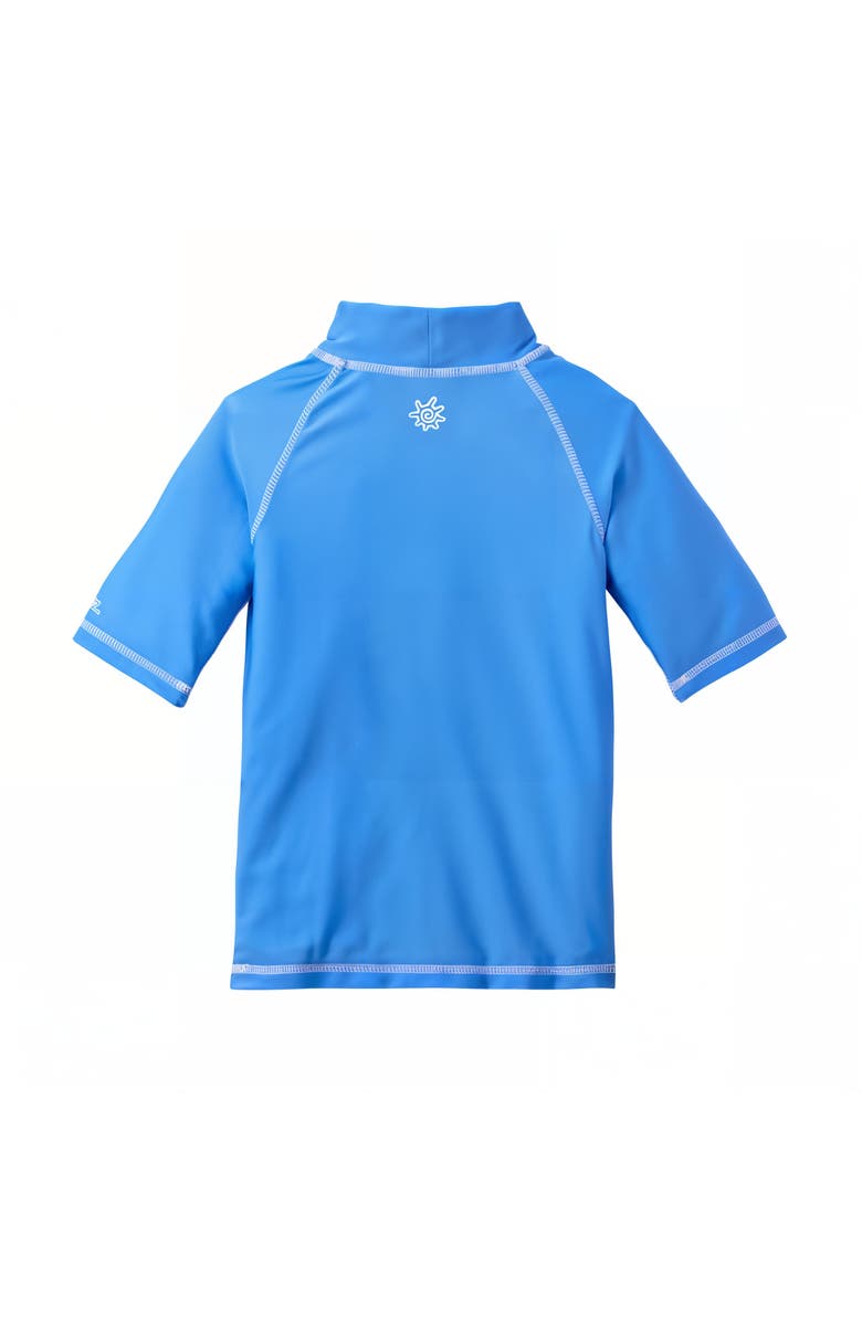 UV Skinz Short Sleeve Sun & Swim Shirt, Alternate, color, Ocean Blue