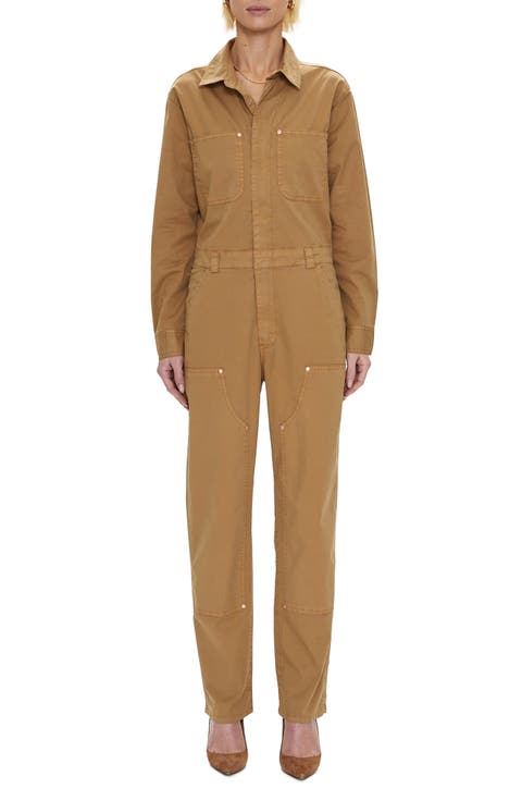 Abigail Twill Workwear Jumpsuit