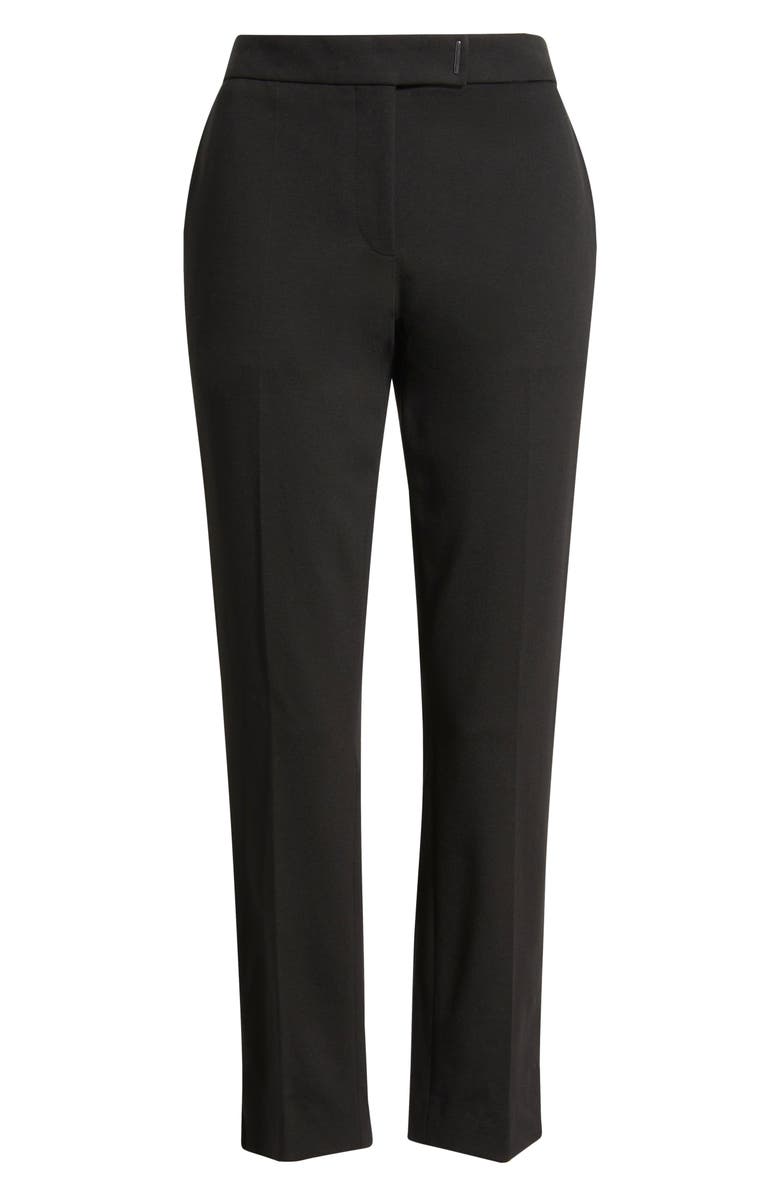 BOSS Tapria Crop Pants, Alternate, color, Black