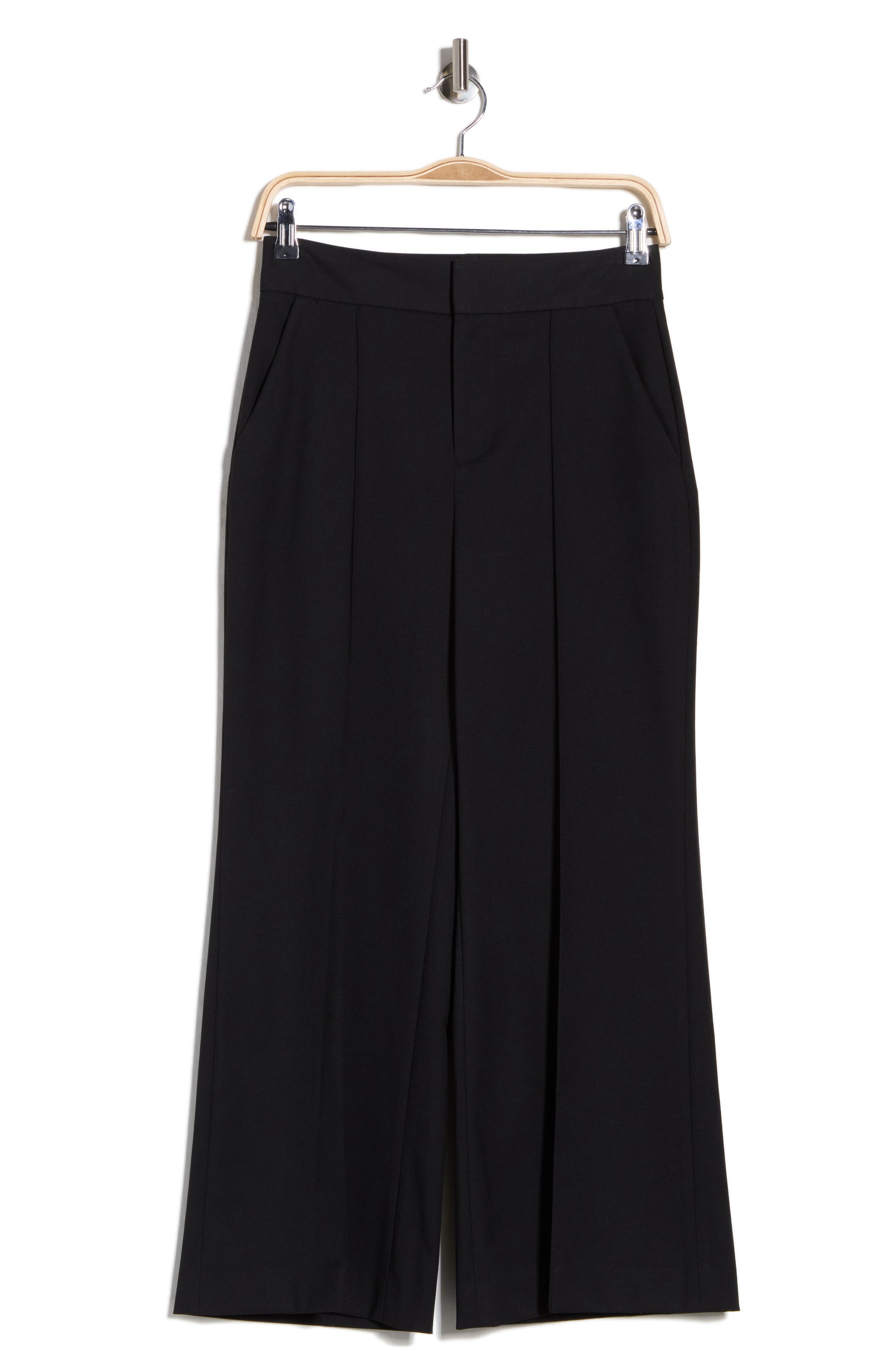 Alice + Olivia Dylan High Waist Ankle Wide Leg Pants