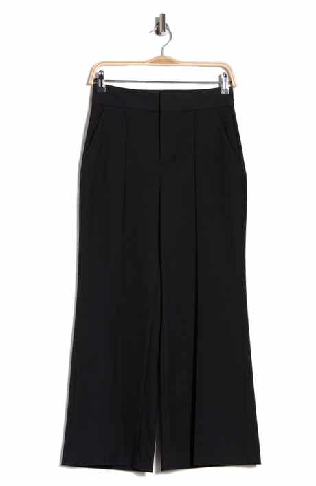 Alice + Olivia Dylan High Waist Ankle Wide Leg Pants
